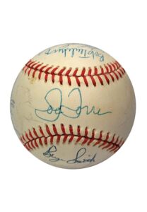 1990 St. Louis Cardinals Team Signed Baseball