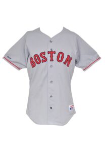 1990 Wade Boggs Boston Red Sox Game-Used & Autographed Road Jersey