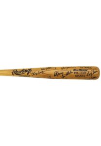 1990 Will Clark Pro Model Bat Team-Signed By The National League All-Stars