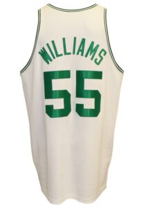 1990s & 2000s Jiri Welsch, Joe Wolf & Eric Williams Boston Celtics Game-Used Jerseys