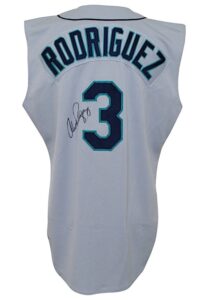 1990s Alex Rodriguez Seattle Mariners Game-Used & Autographed Road Jersey