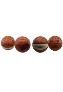 1990s Chicago Bulls Team-Signed Basketballs