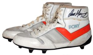 1990s Dan Marino Miami Dolphins Game-Used & Autographed Turf Shoes