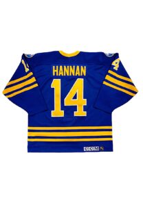 1990s Dave Hannan Buffalo Sabres Game-Used Jersey