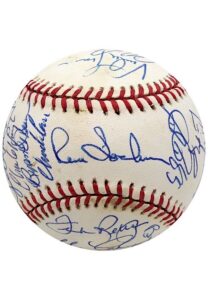 1990s Florida Marlins Team-Signed ONL Baseball