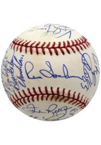 1990s Florida Marlins Team-Signed ONL Baseball