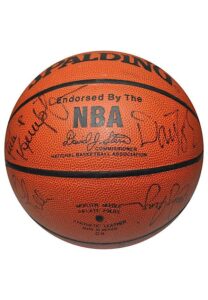 1990s Phoenix Suns & Chicago Bulls Team-Signed Basketballs