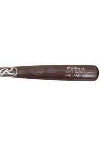 1990s Scott Brosius Oakland A’s Game-Used Bat