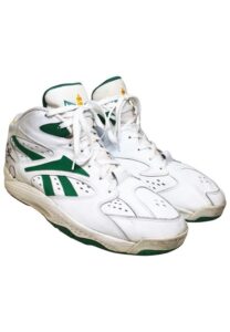 1990s Shawn Kemp Seattle SuperSonics Game-Used & Dual Autographed Sneakers