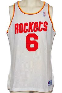 1991-1992 Avery Johnson Houston Rockets Game-Used Home Jersey