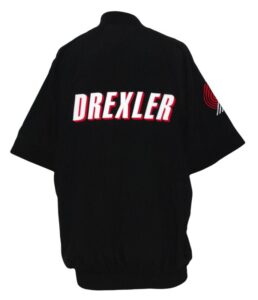 1991-1992 Clyde Drexler Portland Trailblazers Worn Warm-Up Jacket & Pants