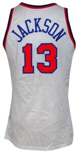 1991-1992 Mark Jackson New York Knicks Game-Used Home Jersey