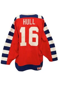 1991-92 Brett Hull NHL All-Star Game-Used Jersey