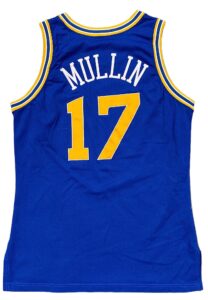 1991-92 Chris Mullin Golden State Warriors Game-Used Captain’s Jersey