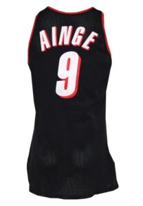 1991-92 Danny Ainge Portland Trailblazers Game-Used Road Jersey