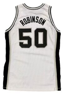 1991-92 David Robinson San Antonio Spurs Game-Used & Signed Jersey