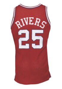 1991-92 Doc Rivers LA Clippers Game-Used Road Jersey 