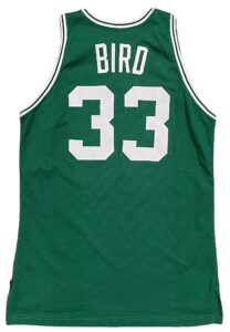 1991-92 Larry Bird Boston Celtics Game-Used Jersey