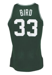 1991-92 Larry Bird Boston Celtics Game-Used Road Jersey 