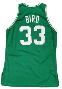 1991-92 Larry Bird Boston Celtics Game-Used & Signed Road Jersey