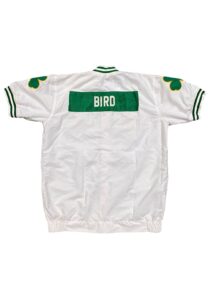 1991-92 Larry Bird Boston Celtics Player Worn Warm-Up Jacket