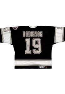 1991-92 Larry Robinson LA Kings Game-Used Jersey