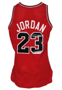 1991-92 Michael Jordan Chicago Bulls Game-Used Road Jersey