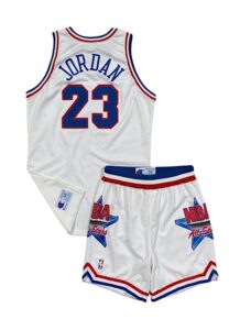 1991-92 Michael Jordan NBA All-Star Game Autographed Pro-Cut Uniform