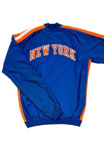 1991-92 Patrick Ewing NY Knicks Player Worn Warm-Up Jacket