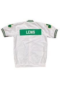 1991-92 Reggie Lewis Boston Celtics Player Worn Warm-Up Jacket