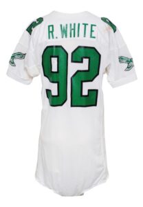 1991/92 Reggie White Philadelphia Eagles Game-Used Road Jersey