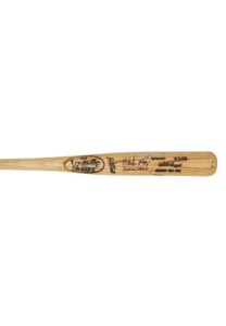 1991-92 Wade Boggs Boston Red Sox Game-Used & Autographed Bat