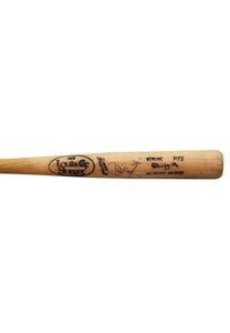 1991-93 Robin Yount Milwaukee Brewers Game-Used & Autographed Bat