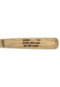 1991-97 Bernie Williams New York Yankees Game-Used Bat