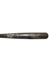 1991-97 Cal Ripken Jr. Baltimore Orioles Game-Used & Dual-Autographed Bat