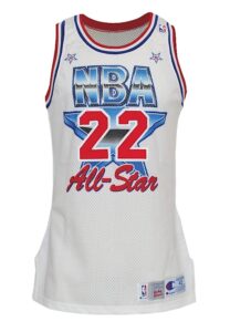 1991 Alvin Robertson & Ricky Pierce NBA Eastern Conference All-Star Game-Used Jerseys