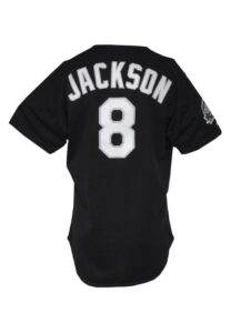 1991 Bo Jackson Chicago White Sox Game-Used Alternate Jersey