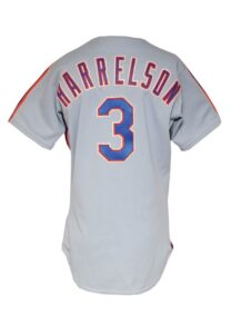 1991 Bud Harrelson New York Mets Managers Worn Road Jersey