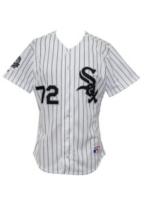 1991 Carlton Fisk Chicago White Sox Team-Issued Home Jersey