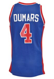 1991 Joe Dumars Detroit Pistons Game-Used & Autographed Road Jersey