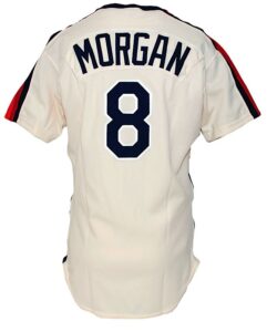 1991 Joe Morgan Houston Astros Spring Training Instructor Worn & Autographed Home & Road Jerseys