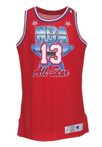 1991 Karl Malone NBA All-Star Game-Used Western Conference Jersey