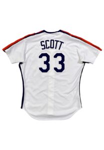 1991 Mike Scott Houston Astros Game-Used Home Jersey