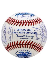 1991 MLB All-Star Game Team-Signed Baseball