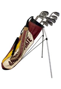 1991 Phil Mickelson Arizona State Sun Devils Iron Set & Stand Bag