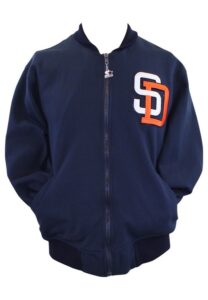 1991 San Diego Padres Player-Worn Jacket Attributed To Tony Gwynn