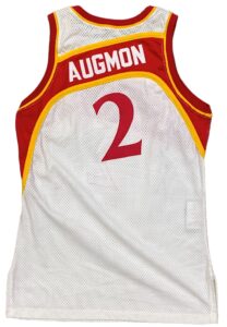 1991 Stacey Augmon Atlanta Hawks Game-Used & Autographed Jersey