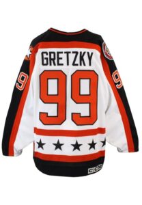 1991 Wayne Gretzky NHL All-Star Game-Used Campbell Conference Jersey