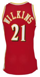 1992-1993 Dominique Wilkins Atlanta Hawks Game-Used Road Jersey 