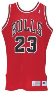 1992-1993 Michael Jordan Chicago Bulls Game-Used Road Jersey (Championship Season) 